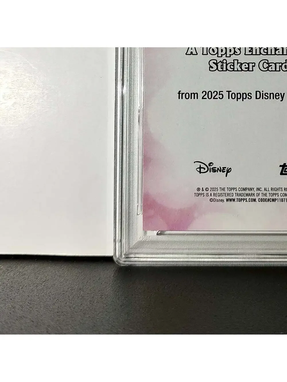 Moana 2025 Topps Disney #ES-23 Enchanted Sticker Card Moana PSA 9